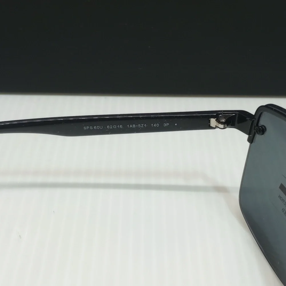 Prada men polarized sunglasses sps 60u 1AB 5z1 made in Italy New